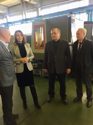 Альфия Когогина посетила Группу компаний «КОМ»