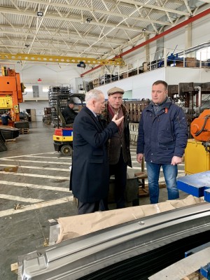 Машиностроительный кластер Республики Татарстан посетил производство одного из своих членов ООО «Биформ»