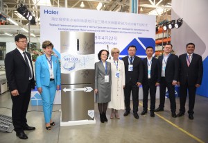 Сергей Майоров принял участие в торжественном мероприятии, посвященном трехлетию завода по выпуску холодильников Haier