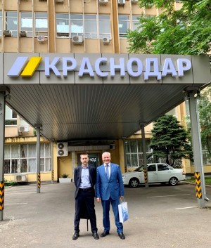 Сергей Майоров с деловым визитом находится в г. Краснодар