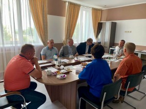 Глава района Валерий Чершинцев обсудил вопросы сотрудничества с учредителями предприятия ООО "Бонус-Кама"