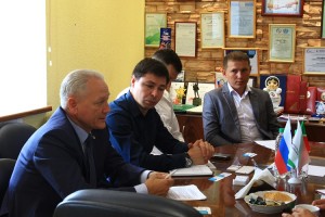 Сергей Майоров принял делегацию Удмуртского машиностроительного кластера