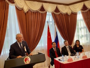 Сергей Майоров принял участие во встрече с делегацией из Китайской Народной Республики