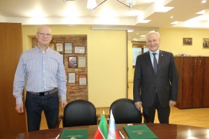 Сергей Майоров встретился с представителем Центрально-Сибирской ТПП в РТ