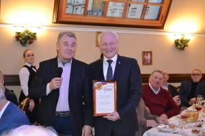 Вручение почетной грамоты Сергею Майорову от журнала «Аргамак. Татарстан»