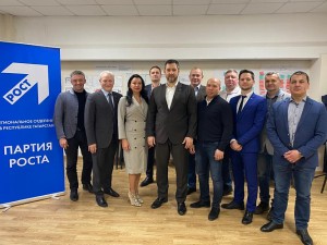 Переговоры с Председателем Партии Роста, Уполномоченным при Президенте России по защите прав предпринимателей Борисом Титовым