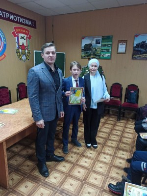 В Набережных Челнах при поддержке Группы Компаний «КОРИБ» состоялось награждение победителей Городского литературного конкурса "Мой папа - Защитник", посвящённого Дню Защитника Отечества