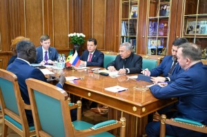 Олег Коробченко принял участие во встрече с послом Сенегала