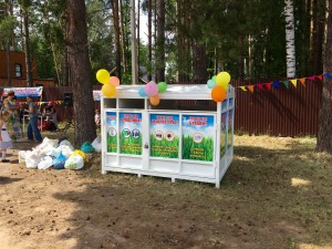 Миллионеров в Набережных Челнах приучают выбрасывать мусор раздельно