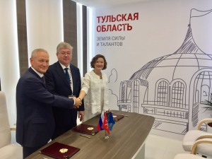 КОРПОРАЦИЯ РАЗВИТИЯ ТУЛЬСКОЙ ОБЛАСТИ И ПРОИЗВОДСТВЕННЫЕ ПРЕДПРИЯТИЯ ТАТАРСТАНА ДОГОВОРИЛИСЬ О СОТРУДНИЧЕСТВЕ
