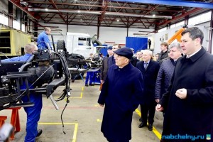 Рустам Минниханов посетил в Набережных Челнах производство группы компаний «Кориб»