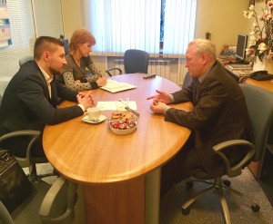 Встреча с представителем компании Глазов. Электрон, ООО